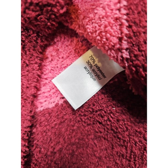 Maurices Sweater Womens Small Fuzzy Colorblock Long Sleeve High Low Hem - Picture 5 of 7